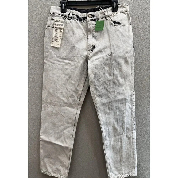 Stella McCartney Womens Jeans Size 33 Galaxy Wash New $490 Designer Pants - Picture 1 of 14